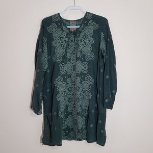 Johnny Was | Stars Popover Tunic Top Embroidered Shirts